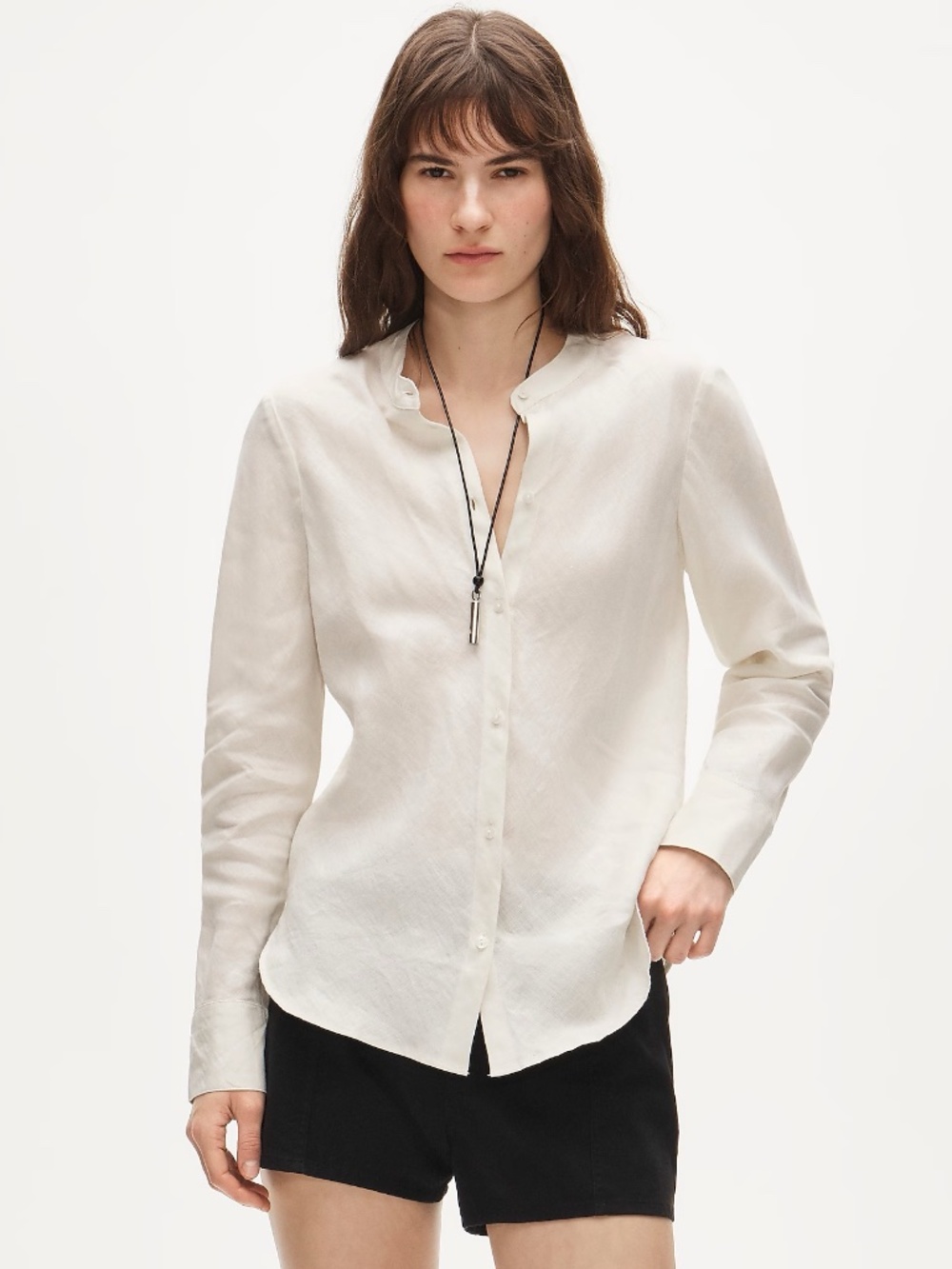 J. Crew Bias-Cut Linen Shirt NWT